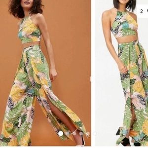 FOREVER 21 PALAZZO STYLE BEACH COVER-UP PANTS ONLY